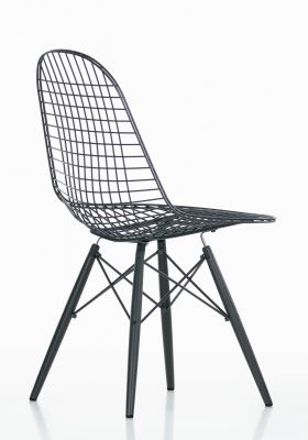 DKW Wire Chair Chaise assise rembourree Vitra